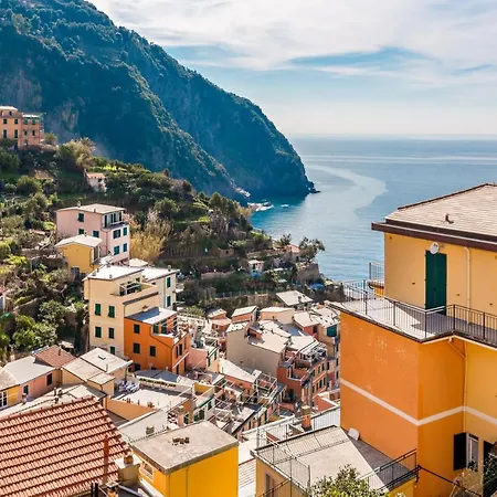 Villino Caterina House: Big Terrace Seaview Apartment Riomaggiore
